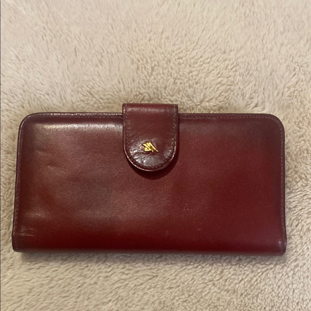 Baronet Burgundy Vintage‎ Leather Wallet